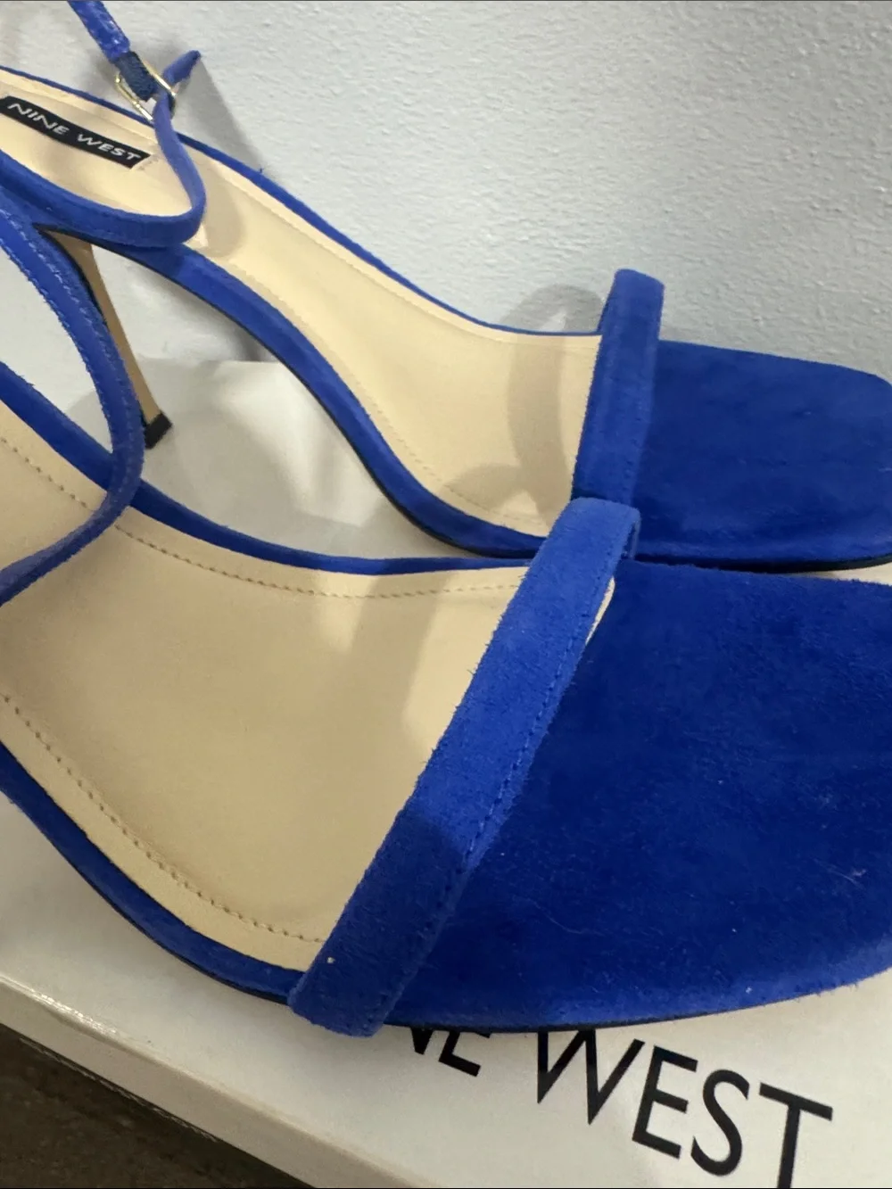 Nine West Yess Heels electric blue size 12 - Picture 7 of 12